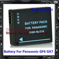 Best Replacement BLG10 BLG10E 1000mAh Battery for Panasonic GF6 GX7 LX100 GX80 GX85 PM137