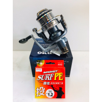 Okuma 買就送PE線 線隨機出貨不挑號數 okuma Zexon surf II 雷神二代 雙線杯 遠投捲線器