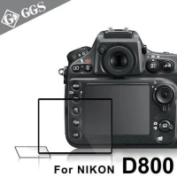 GGS第四代LARMOR金鋼防爆玻璃靜電吸附相機保護貼-NIKON D800/D800E專用