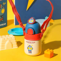 【Mua 姆兒選品】BEDDYBEAR 奧特曼316不鏽鋼吸管保溫杯-火箭款400ML 超人力霸王(不銹鋼 幼稚園水壺)