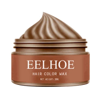 EELHOE 30ml Wax Hair Color Dye Cream Disposable Instant Hair Coloring Hair Discoloration Fashion Temporary Color Wax Cream