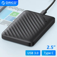 ORICO 2.5" Inch SSD Hard Disk Drive External Case SATA HDD Enclosure USB C 3.0 6Gbps For PC MacBook Laptop HD Disk Storage Box
