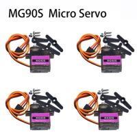 COSMICRC MG90S Metal Geared Digital 14g Micro Servo For RC Helicopter Airplane Boat Car MG90 9G Trex 450 RC Robot Toy Control