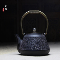 Cast iron pot The kettle iron teapot 1300 ml