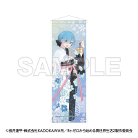 預購■『edith』通販｜Re:從零開始的異世界生活 × Re:從零開始的拉麵生活『雷姆』B2掛軸。[0314]