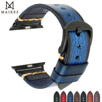 Maike For Apple Watch Bands 42mm 44mm & Apple Watch Strap 38mm 40mm Series 5-1 Leather Bracelets 316