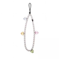 CASETiFY Escaping Princess Love Pearl Phone Chain Apple Phone Case Hanging Rope Anti drop Hanging Ac
