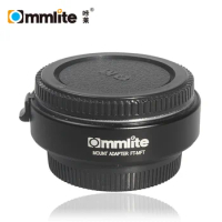 Commlite FT-MFT Lens Mount Adapter for Olympus OM Zuiko 4/3 (OM 4/3) Lens to Micro 4/3 (MFT) Camera Body with Auto-Exposure