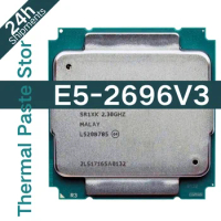 Used XEON E5 2696V3 E5-2696V3 Processor SR1XK 18-CORE 2.3GHz better than LGA 2011-3 CPU