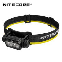 NITECORE NU43 1400 Lumens Lightweight USB-C Rechargeable Headlamp Built-in 3400mAh Li-ion Battery