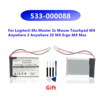 533-000088, AHB303450 Original Battery For Logitech Mx Master 2s Mouse Touchpad MX Anywhere 2 Anywhere 2S MX Ergo MX Mas