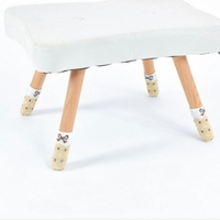 PS Mall【J1207】可愛針織椅腳套 雙層加厚椅子腳墊 桌腳墊 一組4個
