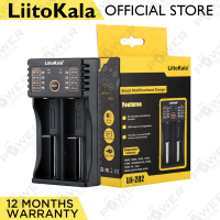 LiitoKala Lii-202 Smart Universal Battery Charger, Portable USB Battery Charger for Rechargeable Ba
