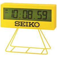 SEIKO 日本精工 倒數計時 電子鐘 鬧鐘(QHL083Y)17.6X15.8cm