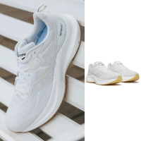 SAUCONY 索康尼 TEMPUS 2 男款 路跑鞋 一般楦(S20973-100 白 8MM 競速跑鞋 穩定 支撐型 坦途)