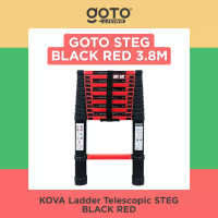 Goto Living Kova Steg Tangga Lipat Single Alumunium Teleskopic Ladder Teleskopik