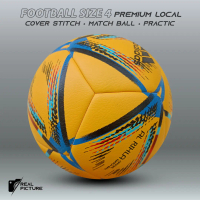 Bola Sepak Bola Size 4 Anak Motif Rihla Bola Sepak SD Asli Empuk Lokal Premium Jahit