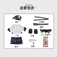 Panty & stocking with garterbelt cos Pandi Panty Leather Skirt Female Anime Garage Kits Same Full S