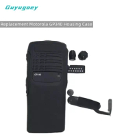 Motorola GP340 Case Black the Front Housing Case Shell for Motorola GP340 Walkie Talkie for Replacement