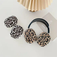 New Anti-Scratch Leopard Print Protector Silicone TPU Case Cover Protective Sleeve For AirPods Max