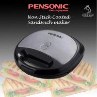Pensonic PST9602 Stainless Steel Body Sandwich Toaster Non Stick Coated PST-9602S