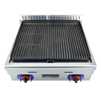 Professional Commercial Stainless Steel Outdoor Table Top Lpg Gas Bbq Grill