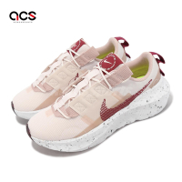 Nike 休閒鞋 Wmns Crater Impact 女鞋 粉紅 白 環保材質 運動鞋 CW2386-600