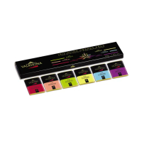 【VALRHONA】法芙娜6方片經典禮盒x2組｜6款黑巧克力｜開元食品｜璞珞咖啡(30公克/盒《5公克x6片》_情人節禮