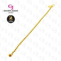 GJ Jewellery Emas Bangkok Emas Korea 24K Gold Plated Fashion 3.5 Bebola Bracelet Gelang Tangan Ranta