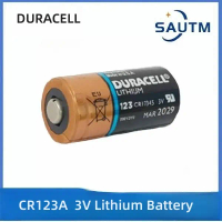 DURACELL CR123A CR123 123A 123 CR17345 3V Lithium Battery For Camera Doorbell