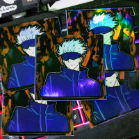 STICKER GOJOU SATORU ANIME -JUJUTSU KAISEN Berwarna Dekorasi Tahan air stiker book paper  stationery