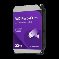 WD 22TB Purple Pro Surveillance SATA HDD Internal Hard Drive HDD - WD221PURP