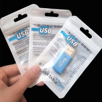 100Pcs 10*15cm Mobile Phone Case Accessories Plastic Package zipper Bag pouch for iphone 6 5S/4S USB Electronics ADAPTER CABLES