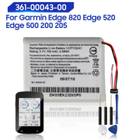 Original Replacement Battery For Garmin Edge820 Edge 520 Plus Edge 500 205 200 Edge 820 520 GPS Cycling Computer 361-00043-00