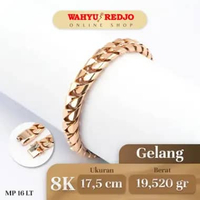 Gelang Emas Kadar 8K Wahyu Redjo GL-8K-30031772-PMR