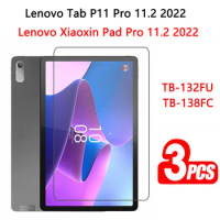 Tempered Glass For Lenovo Xiaoxin Pad Pro 2022 11.2 TB-132FU TB-138FC Tablet Screen Protector For Lenovo Tab P11 Pro 2022 11.2