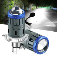 Lampu Hadapan Motosikal 26W 3120LM H4 H6/PA20D untuk semua motosikal dengan cahaya tinggi dan rendah