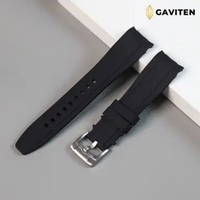 GAVITEN Tali Strap Jam Tangan Rubber Universal 20MM 22MM Curve Melengkung Tali Jam Tangan Karet 20 m