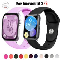 Sport Band For Huawei Watch FIT 3 Strap smart watch Silicone waterproof belt for Huawei Watch fit 2 fit3 watchbands Accessories