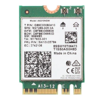 Dual Band WI-FI 6E AX210 M.2 NGFF 2400Mbps Wireless Card AX210NGW 2.4Ghz/5G 802.11Ax Bluetooth 5.2 Wifi Network Card