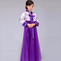 Guangdong A·Korean Traditional Costume Hanbok Cosplay for Kids Girl United Nation Performance Korea 