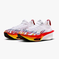 Sepatu Lari Zoom Alphafly 3 White/Black/University Red/Habanero Red