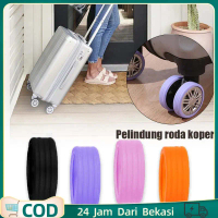 8pcs/set Pelindung Roda Koper / Silikon Pelindung Roda Koper Karet / Pelindung Roda Koper / Silikon 
