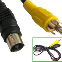 4 Pin S-video mini Din Male to RCA Male Cable adapter 1.8m