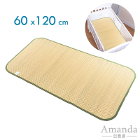 亞曼達Amanda 日式和風嬰兒床藺草蓆/嬰兒床涼蓆 涼墊 60x120cm