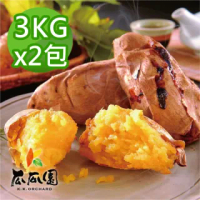 【瓜瓜園】冰烤番薯3kgx2包(台農57號地瓜)
