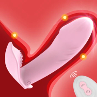 Wireless Remote Control Vibrator Panties Invisible Wearable Vibrating Dildo Vaginal Spot Clitoris Stimulator Sex Toys for Woman