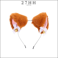 27HH BANDO TELINGA KUCING NEKOMIMI / BANDO BELL KUCING COSPLAY / BANDO KUCING WANITA / COSPLAY FURRY