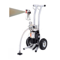 Professional Airless paint Sprayer with spray gun Electric M819-A with 50cm extend pole 517/519Nozzle Tips painting machine