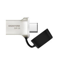 【GIGASTONE 立達】64GB USB3.1 Type-C OTG 雙用金屬隨身碟 UC-5400(64G USB3.1高速隨身碟/iPhone15適用)
